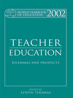 cover image of World Yearbook of Education 2002
